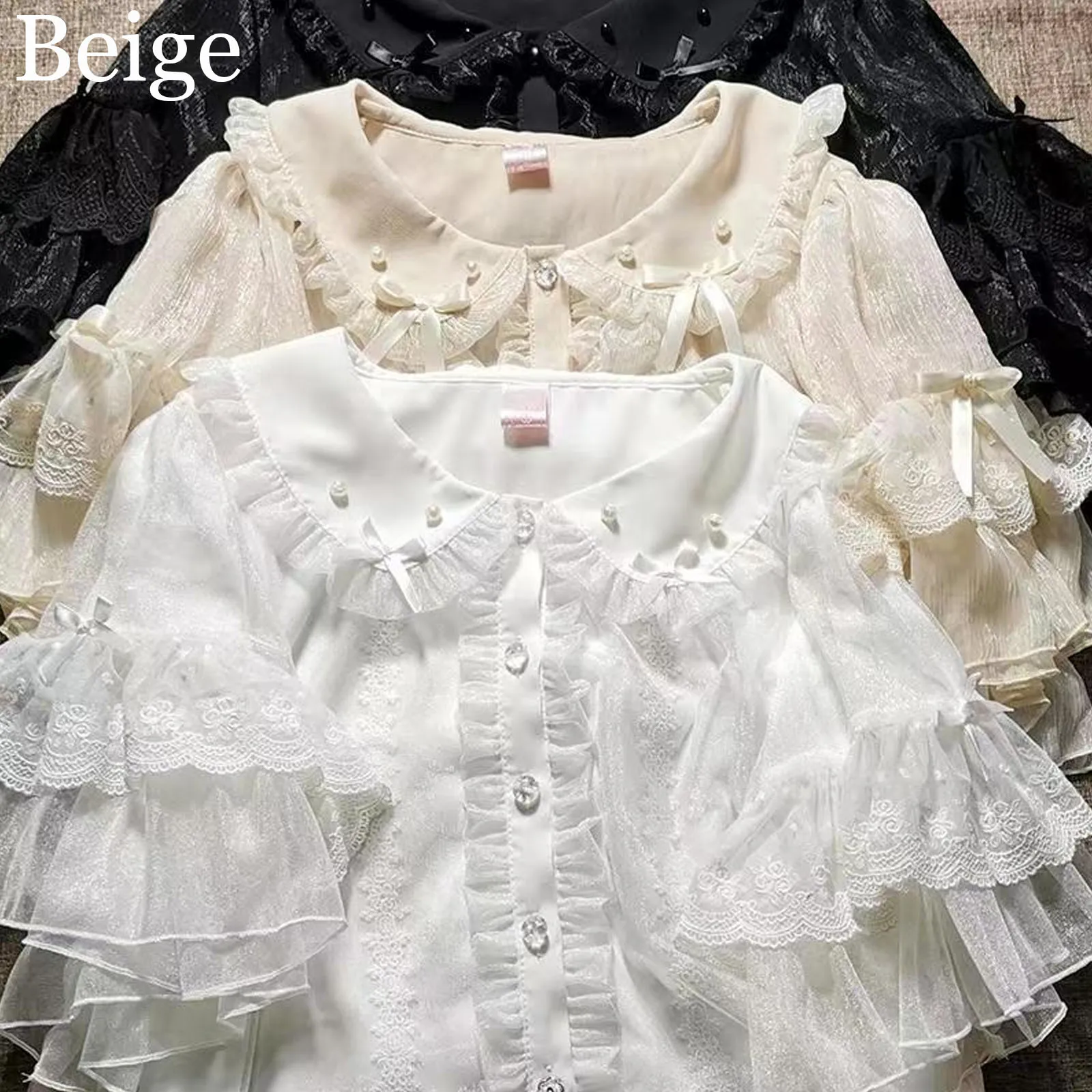 Short sleeved Beige5