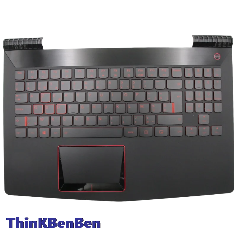 BE Belgian Black Keyboard Upper Case Palmrest Shell Cover For Lenovo Legion Y520 15 R720 15IKBN 15IKBA 5CB0N00262