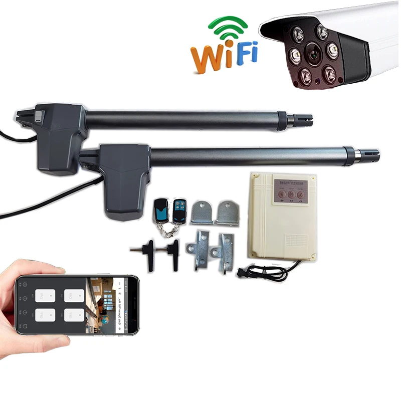 

2026 Hot Sale Automatic swing door opener Wifi automatic opener Double leaf swing door motor