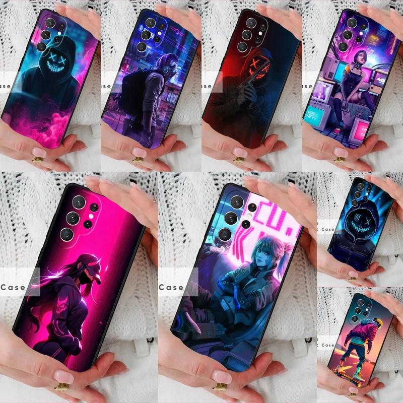 Street Brand Boy Girls Phone Cover Case for Samsung Galaxy S26 Ultra S20 FE Note 10 S24 S23 S21 S25 Plus S22