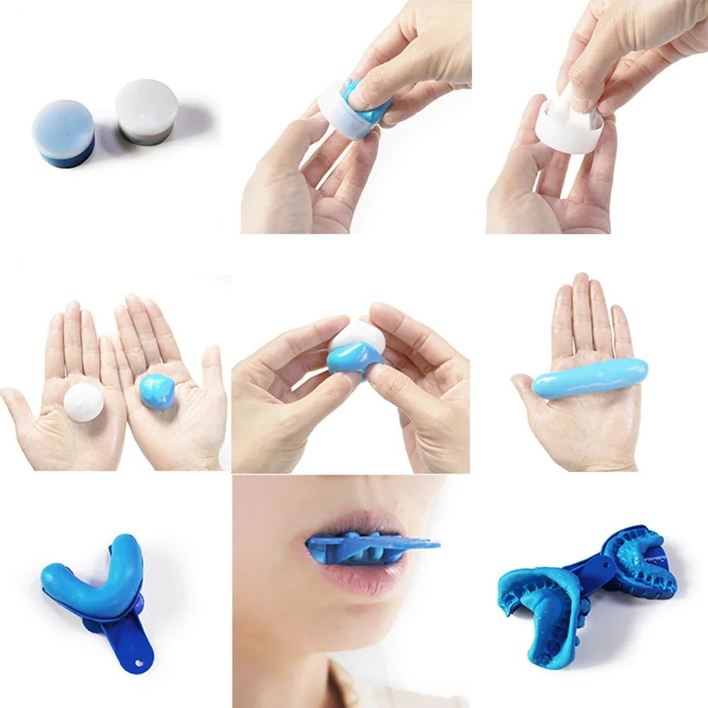Luxsmile Dental Impression Putty Kit Material Plus Silicone Teeth Mold Set Equipment For Dentist Clinical Laboratory