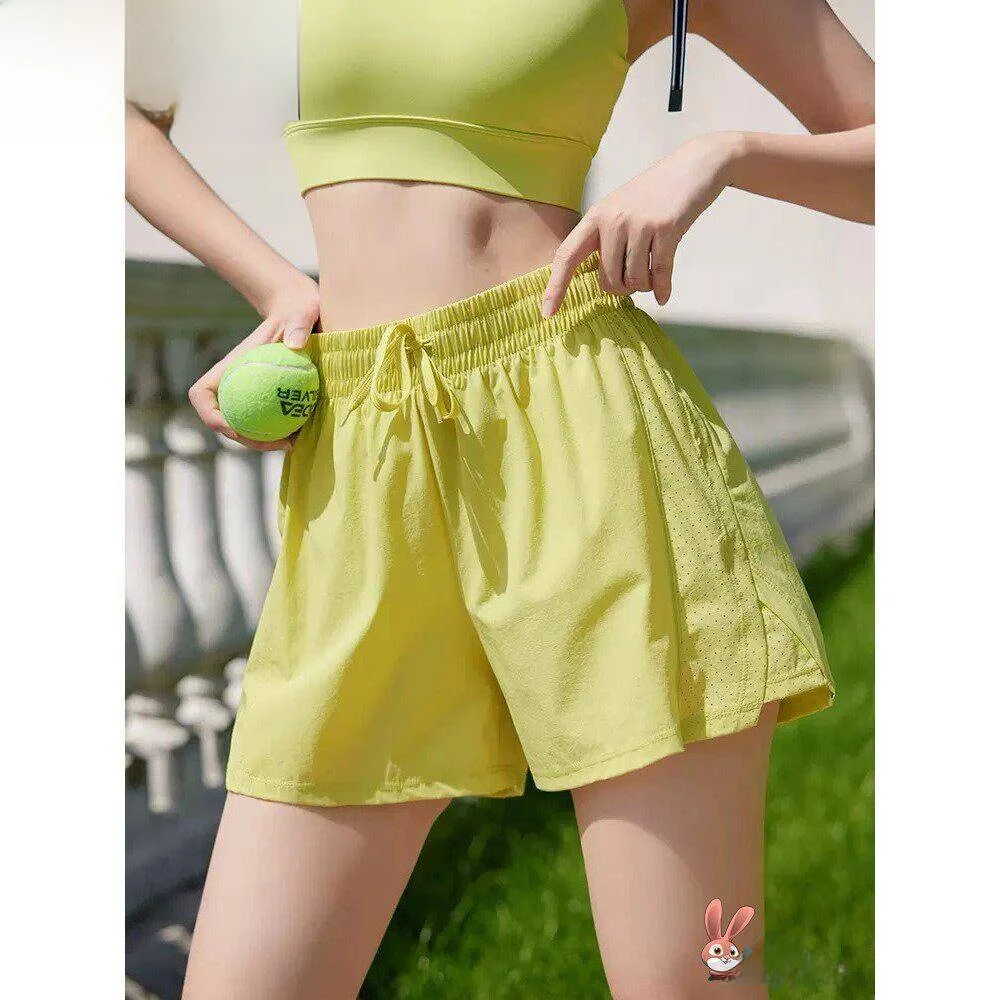 High Waist Quick Dry Ladies Sports Shorts Yoga Fitness Running Training Taekwondo Netball Three-quarter Length Sweatpants
