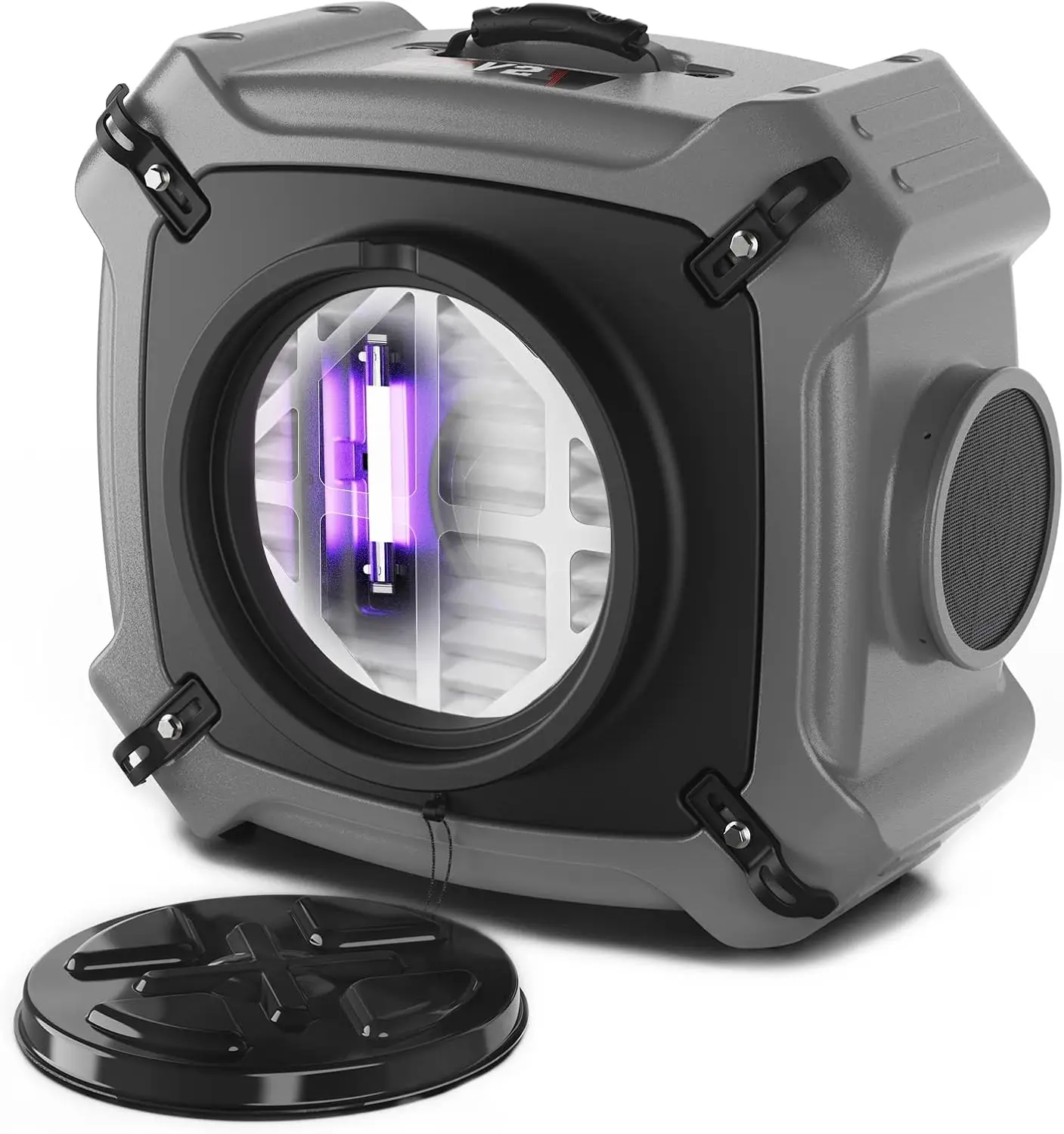 

Abestorm Air Scrubber with MERV-10 Filter, HEPA/Activated Carbon Filter for Commercial/Industrial Use, Stackable Negative Air Ma
