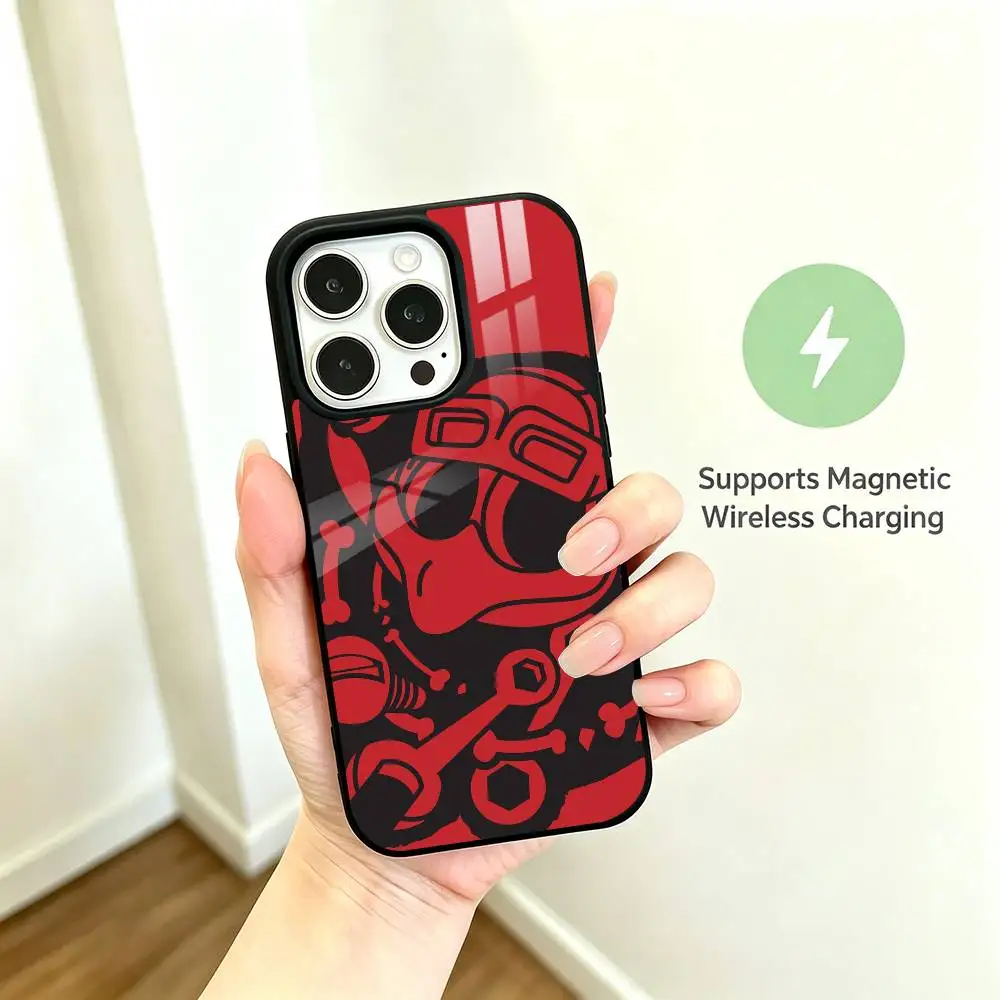 Cute Cartoon Smeshariki  gift Phone Case For iPhone17,16,15,14,13,12,11 Plus,Pro Compatible with magnetic wireless charging