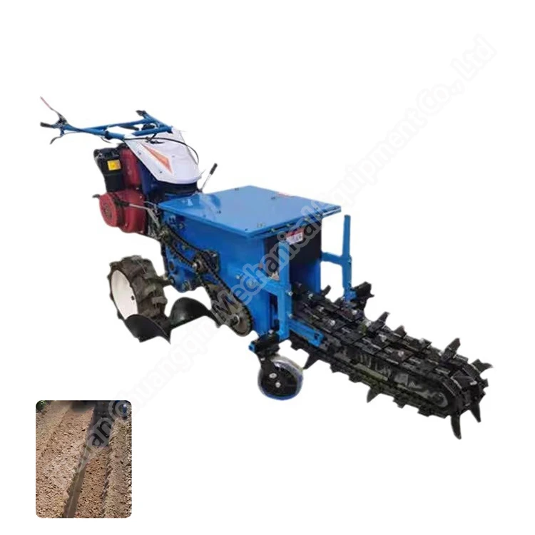 Macchina per trincea automatica per uso agricolo/giardino/domestico