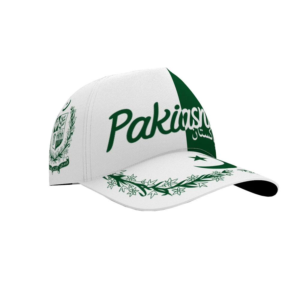 Pakistan Baseball Caps Custom Name Team Logo Hats Pak Country Travel Islamic Pk Nation Pakistani Arab Flag Photo Headgear