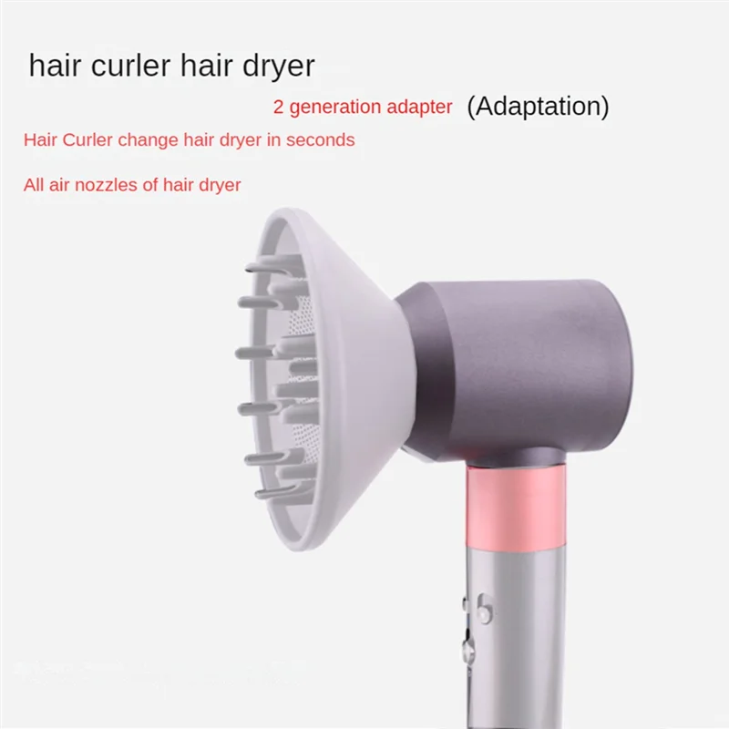 Per Dyson Airwrap Series Adattatori per ferro arricciacapelli Adattatore per ferro arricciacapelli per asciugacapelli Strumenti per lo styling per parrucchieri bagnati e asciutti