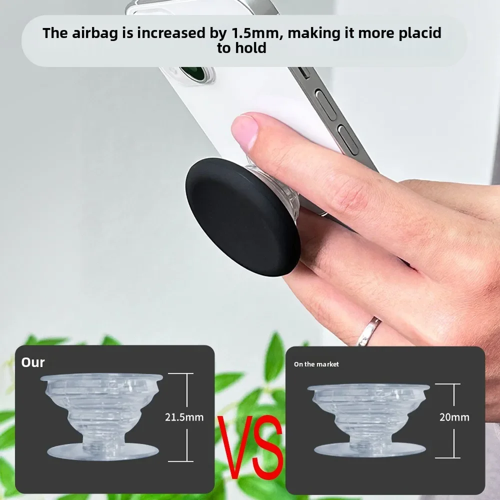 Retractable Desktop Folding Stick Mobile Phone Kickstand Cute Macaron Candy Silicone Mobile Phone Grip Stand Holder