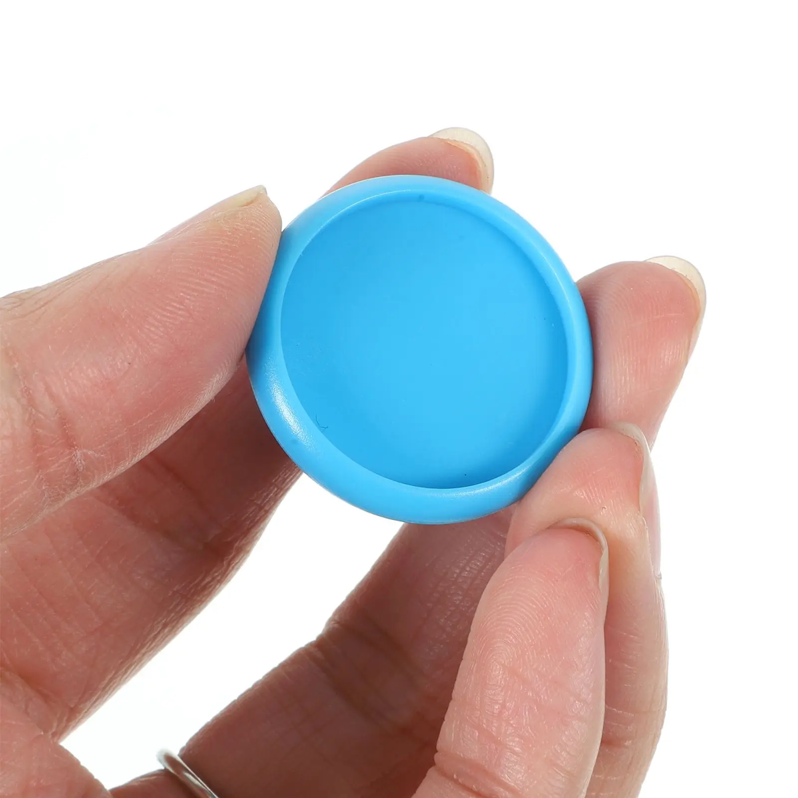 44 Pcs Disc Binding Buckle Clear Discbound Binders Mini Discs for Planner Rings Craft Stationery Accessories Adhesive