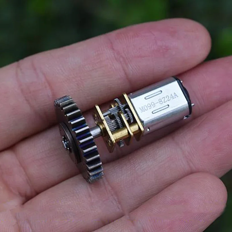 GA12-N20 Mini Full Metal Gearbox Gear Motor DC 3V 5V 6V 69RPM Slow Speed Large Torque Gearbox Reduction Motor DIY Robot Car view 2