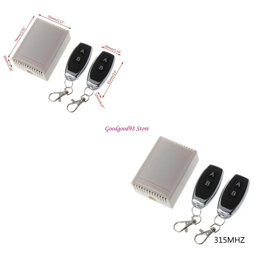 Multi-purpose Wireless Remote Control Switch Remote Controller for Garage Door 