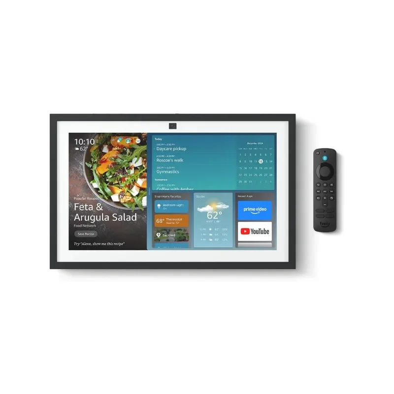

All-New Kitchen TV – Display, Built-in Voice Assistant, Supports Home Organization, Recipe Search, Video Calls & More