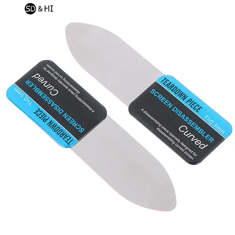 1PC Phone Opening Pry Card Tools Ultra Thin Flexible Phone Disassemble Tool Screen Opening Pry