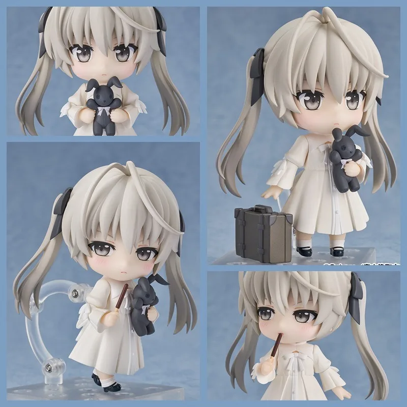 10CM Special price Kasugano Sora Q version of the Clay Man Movable face-swapping figure Model boxed ornaments Statue Collection