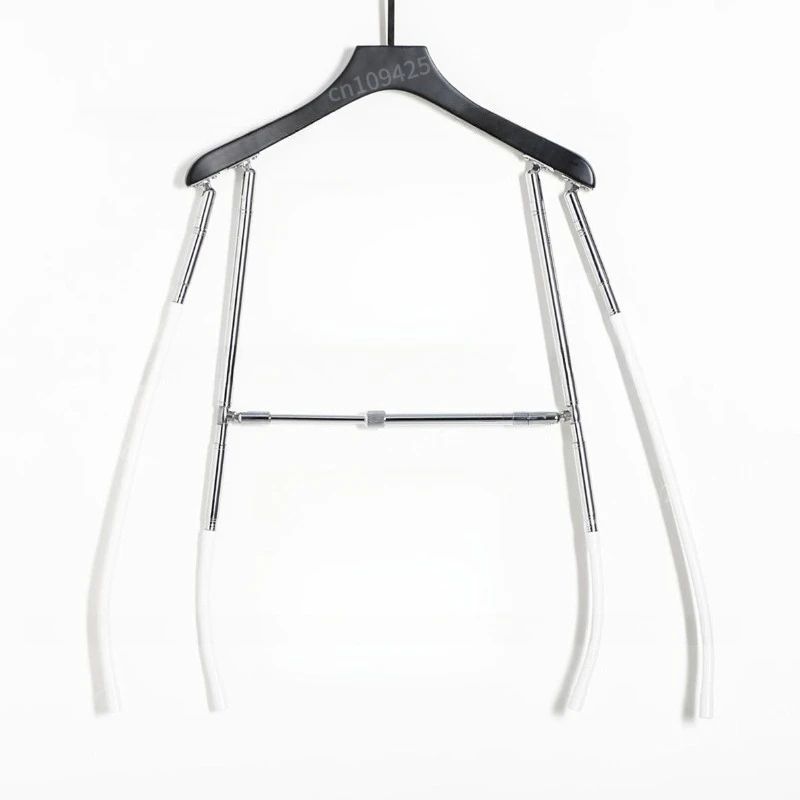

Men's clothing shooting and styling rack with clothes hanger, adjustable model display, clothes hanger, creative hanging props