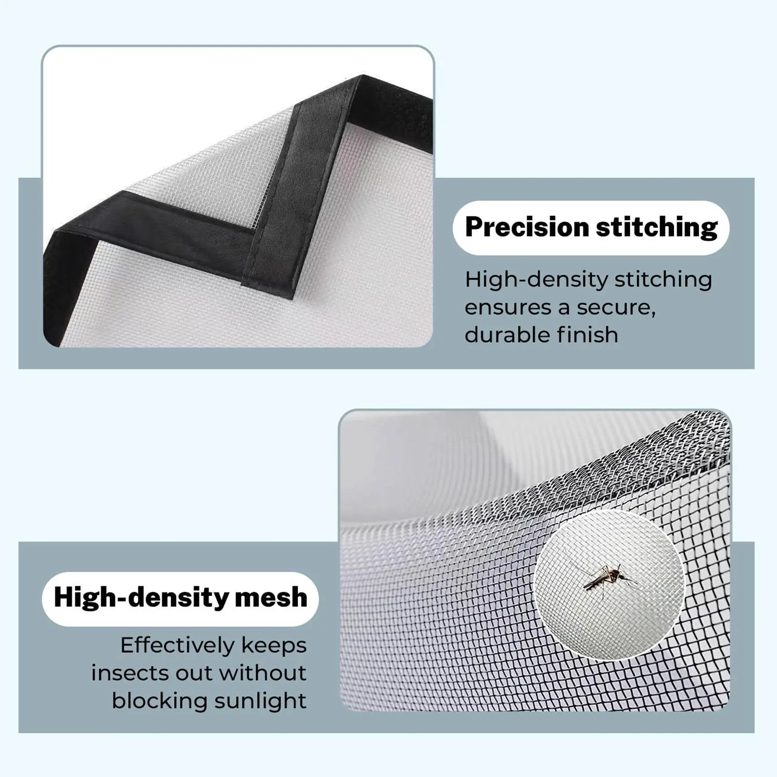 Self Adhesive Screen For Window Gnat Barrier Netting Window Door Worm Screen For Homeowners Renters Home Office Apartment Living