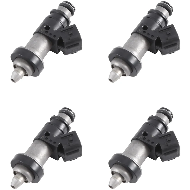 4 Piece Fuel Injector Plastic+Metal Automotive Supplies For GSXR 600 750 1000 Hayabusa GSX1300 Fuel Nozzle 15710-24F00