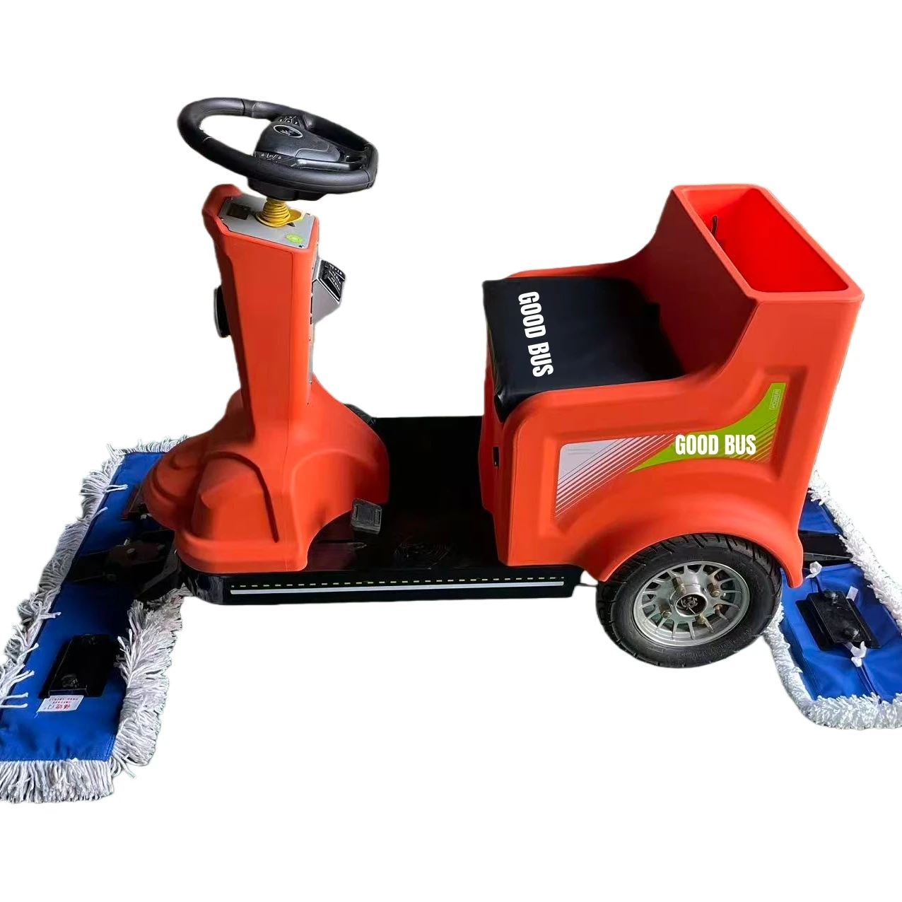 Electric Mop Tricycle Shopping Mall Mop Cleaning Trolley On Many Occasions
