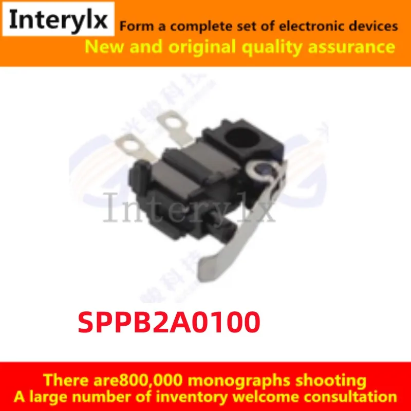 10Pcs/Lot Original SPPB2A0100 2-Pin Tactile Switch with Handle Reset Travel