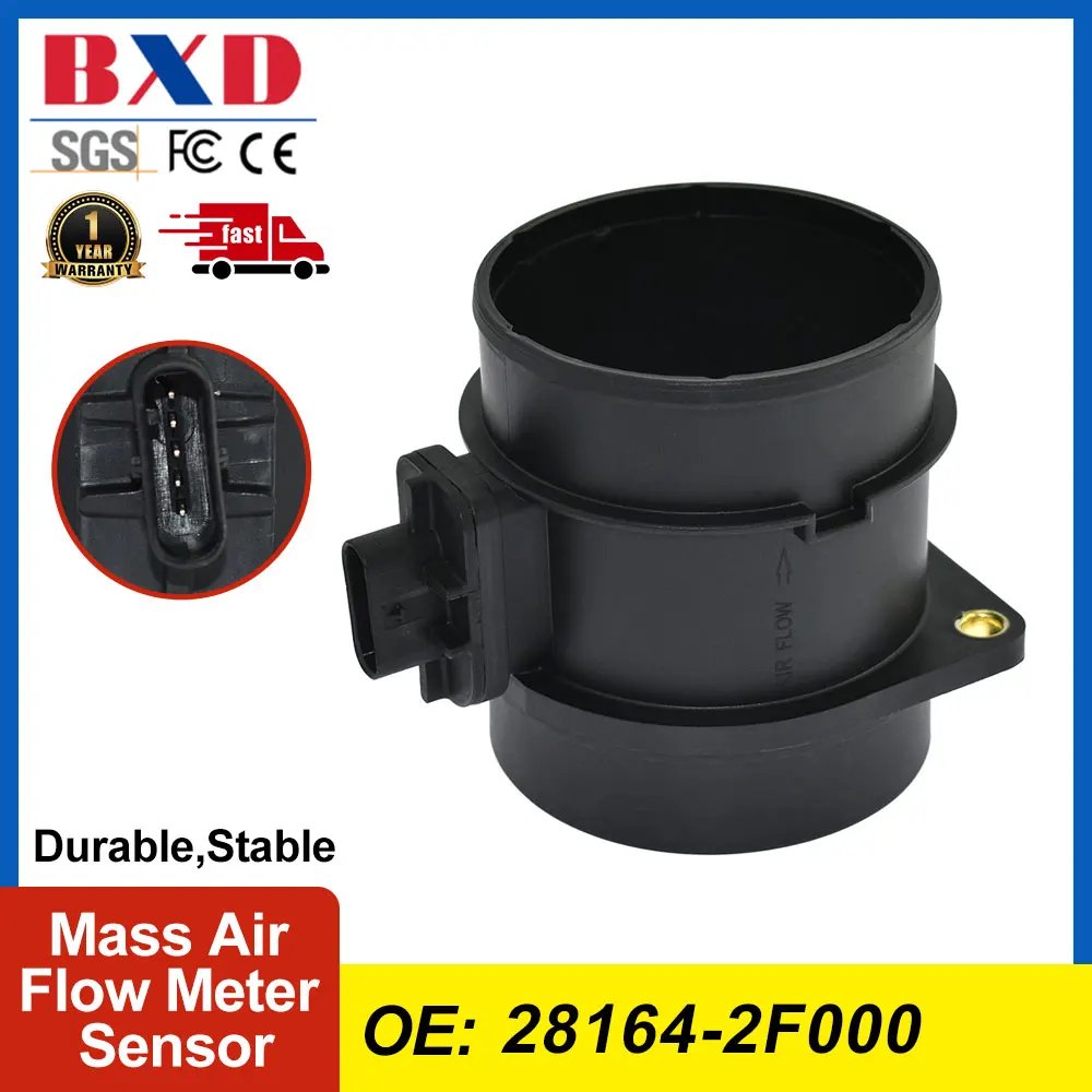 Baixinde MAF حسّاس كتلة تدفق الهواء 28164-2F000 281642F000 لشركة هيونداي جراند سانتا iX35 ، كيا كرنفال سورينتو سبورتاج