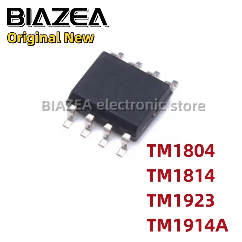 10piece TM1804 TM1814 TM1923 TM1914A SOP8 Single Bus Point Light Source Chip