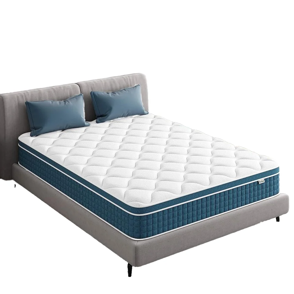 

Colchones Twin Queen King Full Size High Density Massage Memory Foam Pocket Spring Orthopedic Bedroom Mattress Roll up in a Boxp