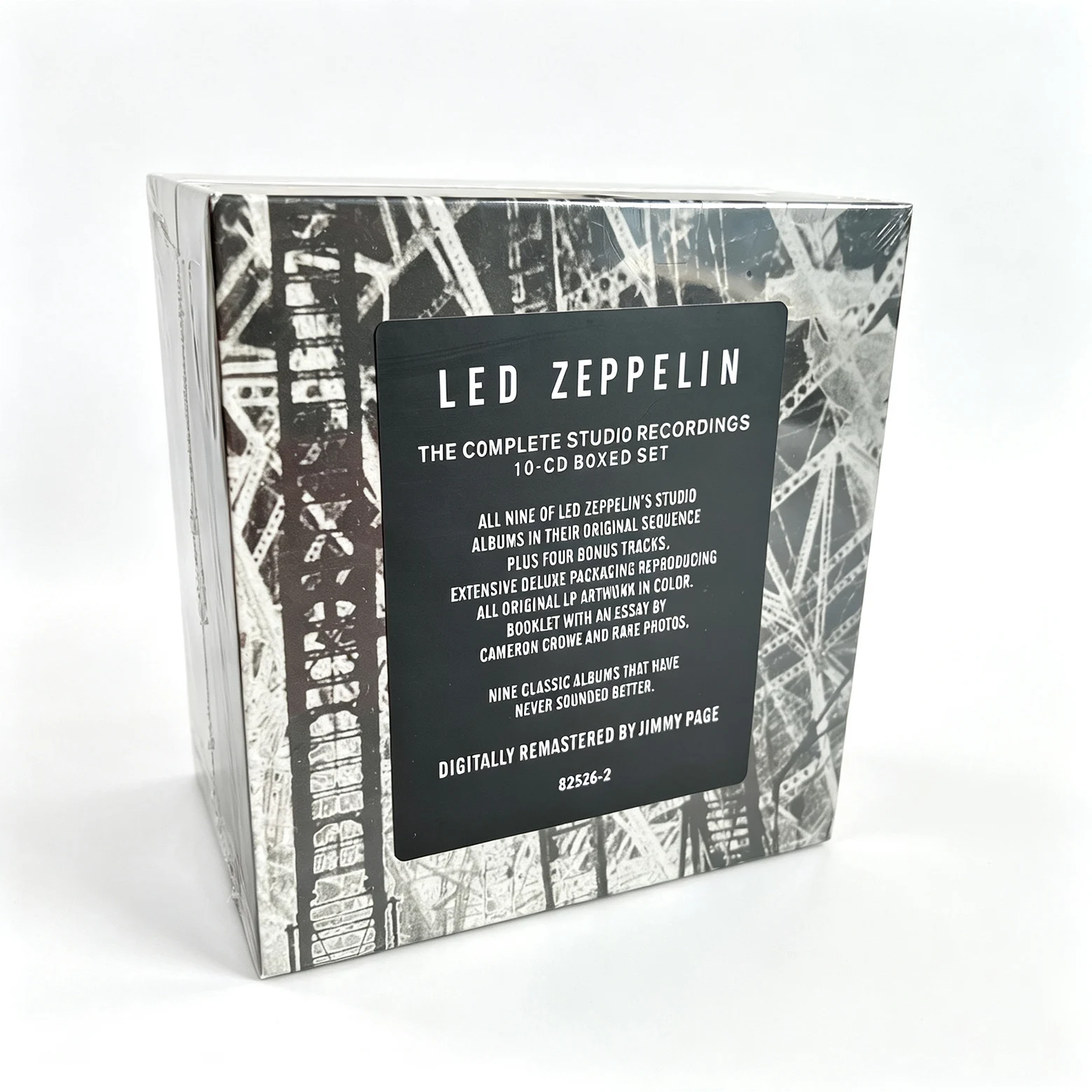 Led Zeppelin The Complete Studio Recordings 10 CD Box Classic Rock Music Album Studio Collections Digipak Booklet Box