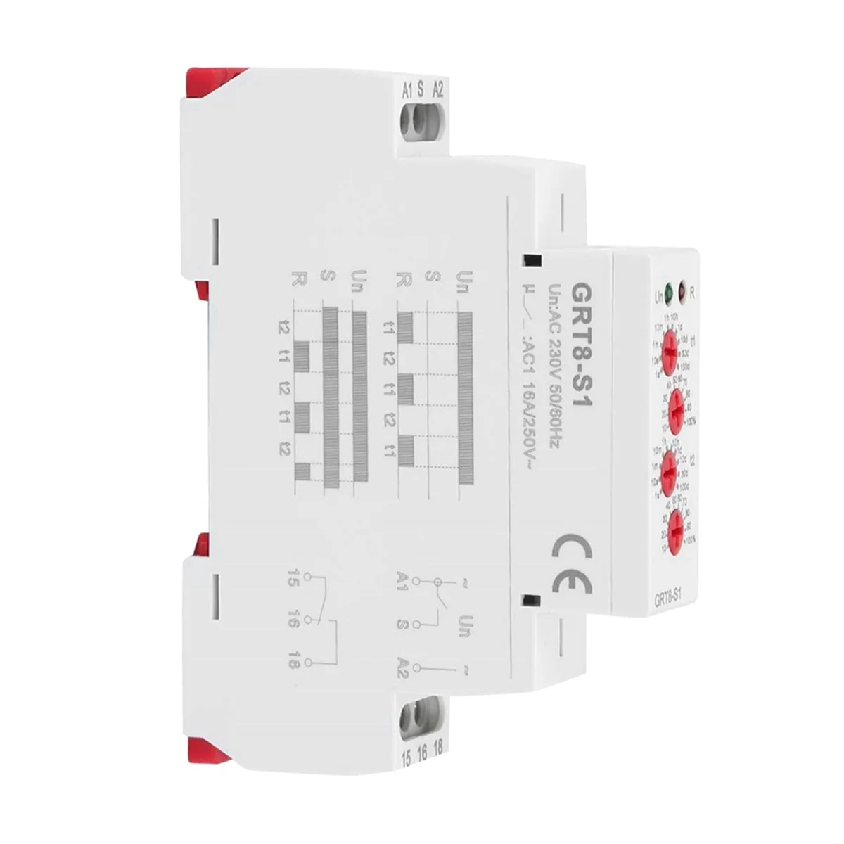 AS63 Power Off Signal Delay Time Relay GRT8-B1 Off Signal Relay Time Adjustable 12-24