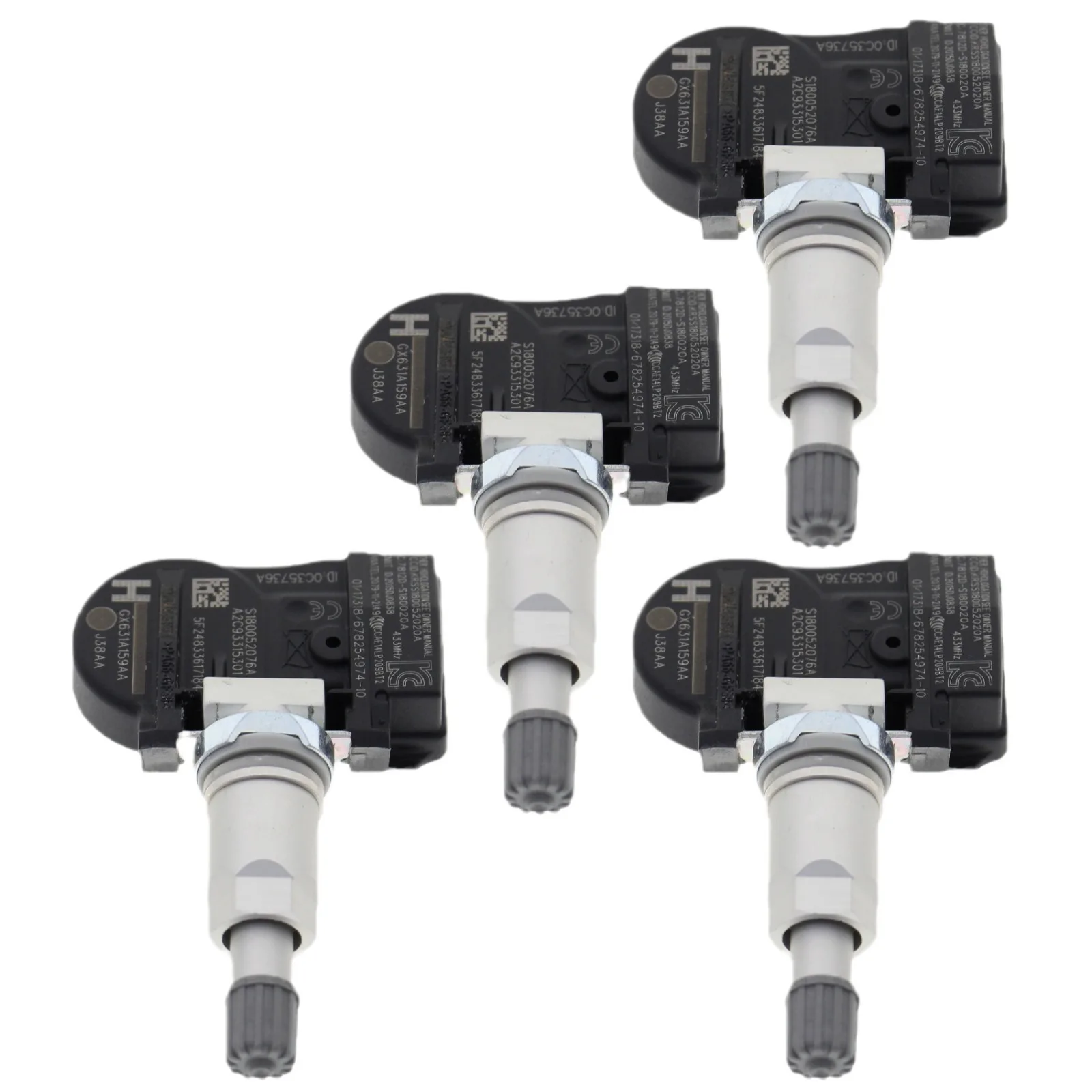 

LR086929 4pcs tpms Tire Pressure Sensor LR070840 for Land Rover Range Rover LR3