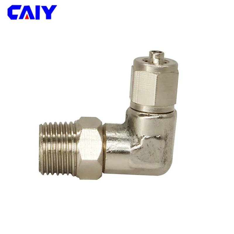 Pneumatic Rotary Fittings Air Fitting 4 6 8 10 12 mm Thread 1/8 3/8 1/2\