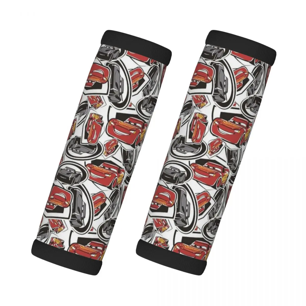 

Изготовленная на заказ ручка для багажа Lightning McQueen, идентификатор чемодана, 2 упаковки, ручка для холодильника в стиле аниме