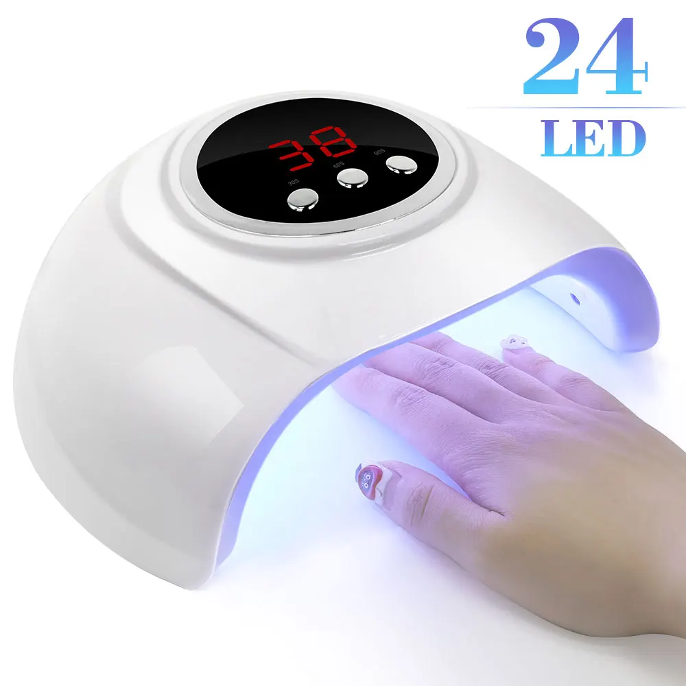 Lampada UV professionale a LED per unghie Macchina per asciugare il gel per unghie Uso domestico Luce UV Gel secco Vernice USB Strumenti per asciugatrice per manicure