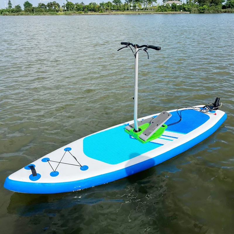 Foldable feet on surfboards standing inflatable paddleboards Pedal paddleboards recreational water bike paddleboards