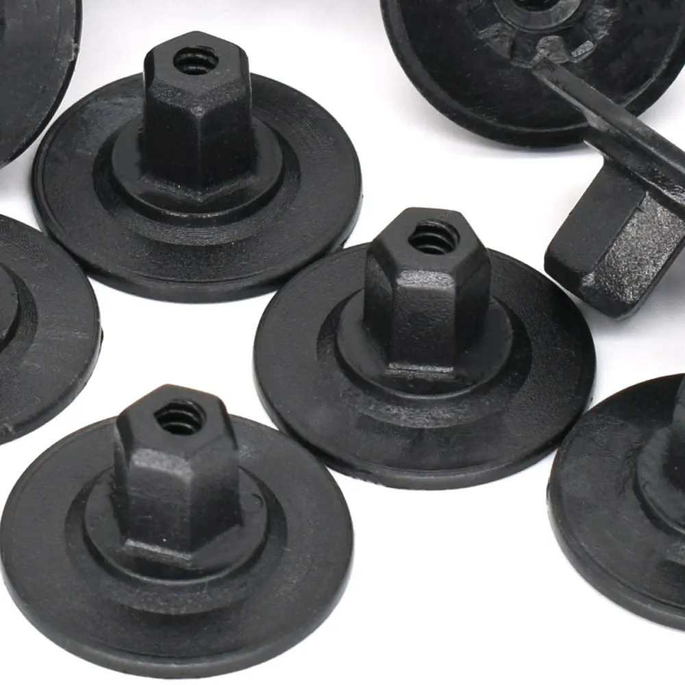 Plástico Auto-Tapping Parafusos para Audi, Assento Porca Cap Fixadores, Parafuso Titular, Almofada, Acessórios Interior do carro, 20PCs