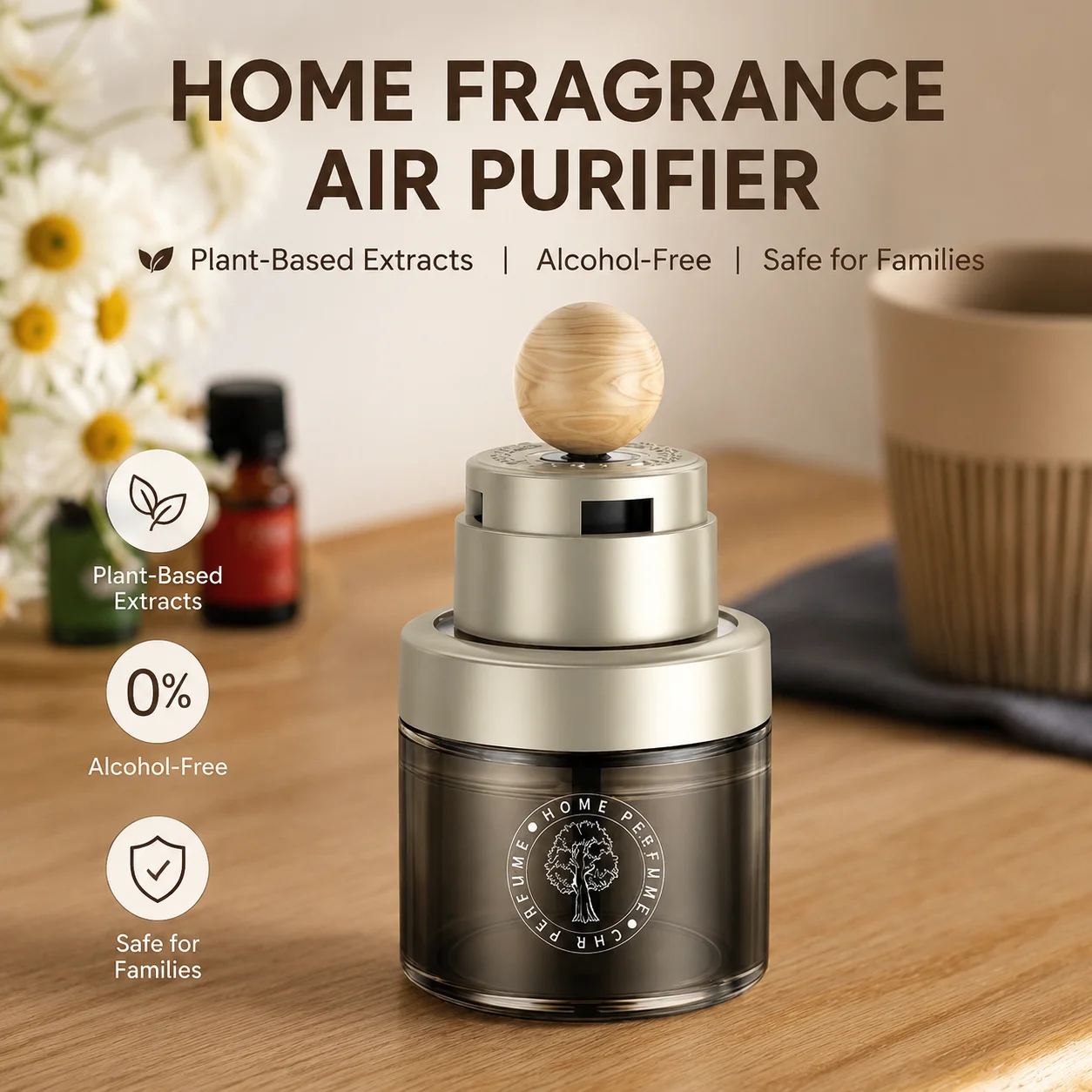 Car Air Freshener Long-lasting Car Interior Deodorizer New Liquid Car Fragrance Ornament Light Scent Car Accesstories