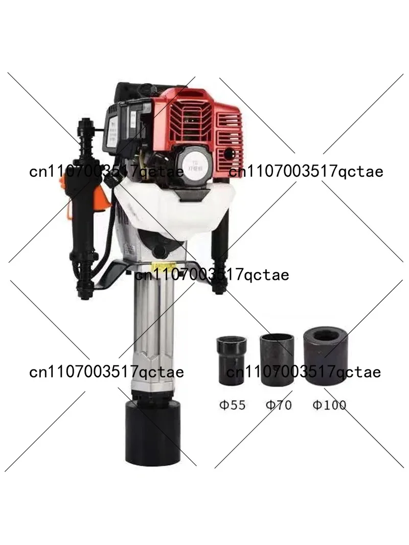 1900W Portable Impact Pile Driver for Construction Orchard Fence Installation