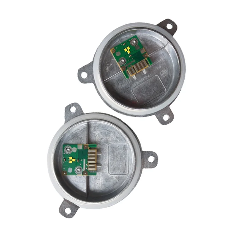

A96I-2 PCS Car Headlight Driver Module Daytime Running Light Source Silver Metal For BMW X5 G05 X6 G06 X7 G07 2017-2020