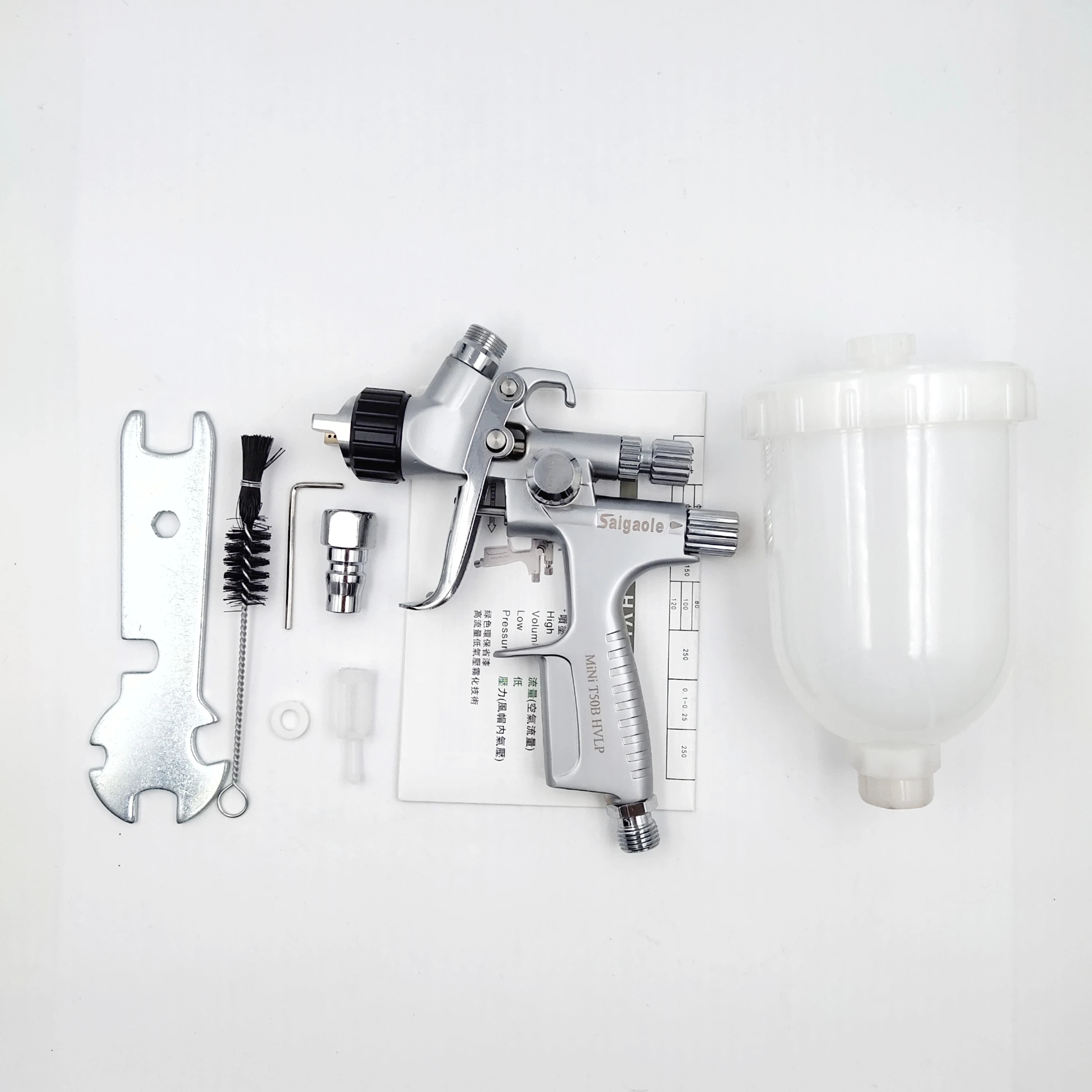 MINI5000 Spray Gun 0.5/0.8/1.0/1.2mm HVLP High Atomization Airless Repair Sprayer Painting Car Paint Airbrush Tool