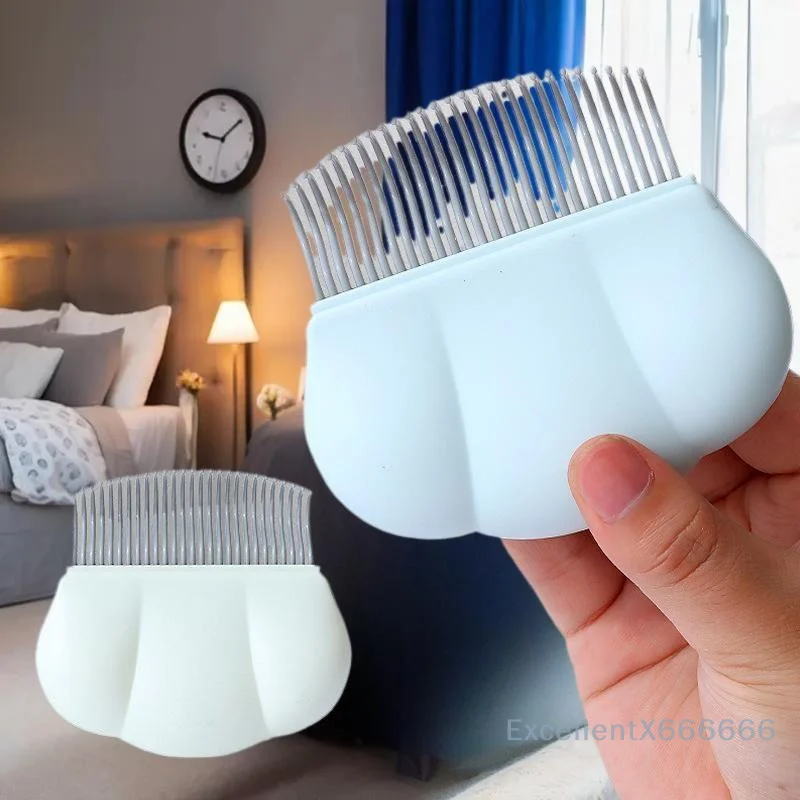 

1pcs Multi-Purpose All Hair Lengths Pet Grooming Brush Shell Shape Self-Cleaning Massage Comb Ergonomic Pet Comb Pet Cat Dog