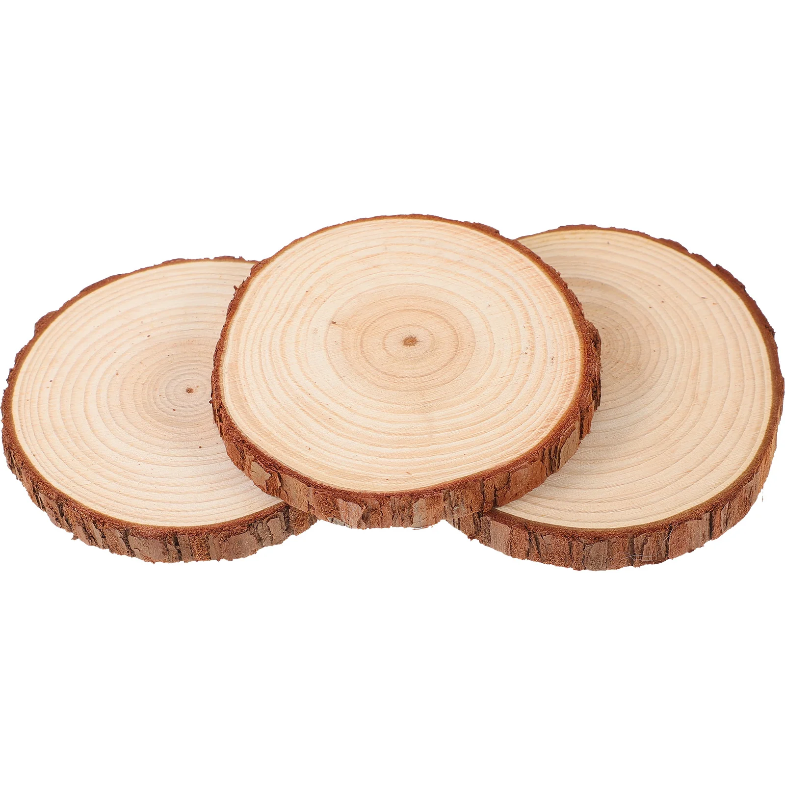 

3 Pcs Fireplace Christmas Decorations Painting Board Decorative Solid Wood Wooden Drawing Hanging