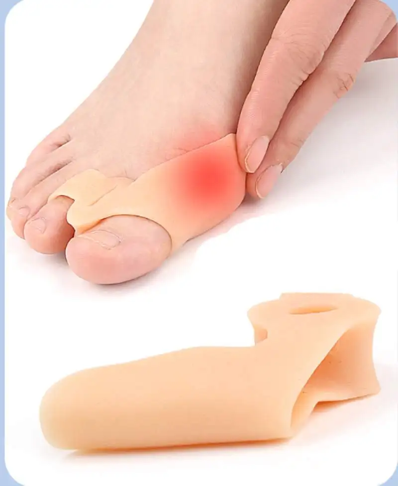 1/2/5/10Pairs Gel Thumb Corrector Bunion Foot Toe Hallux Valgus Protector Separator Finger Straightener Adjuster Foot Care Tool