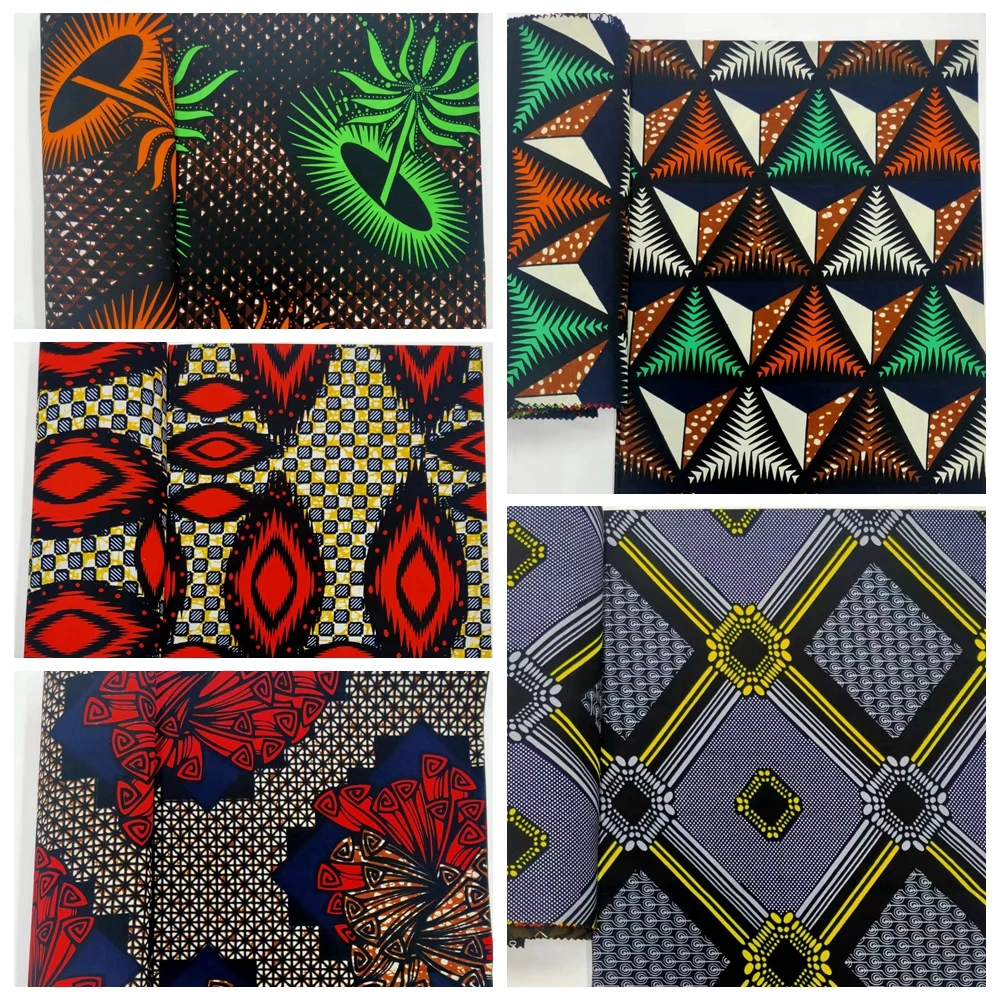 

Африканский Воск какатекс, фарбик, Анкара, французский батик, 100 хлопковый материал, принты Loincloth, хорошее качество, Гана, 6 ярдов для шитья