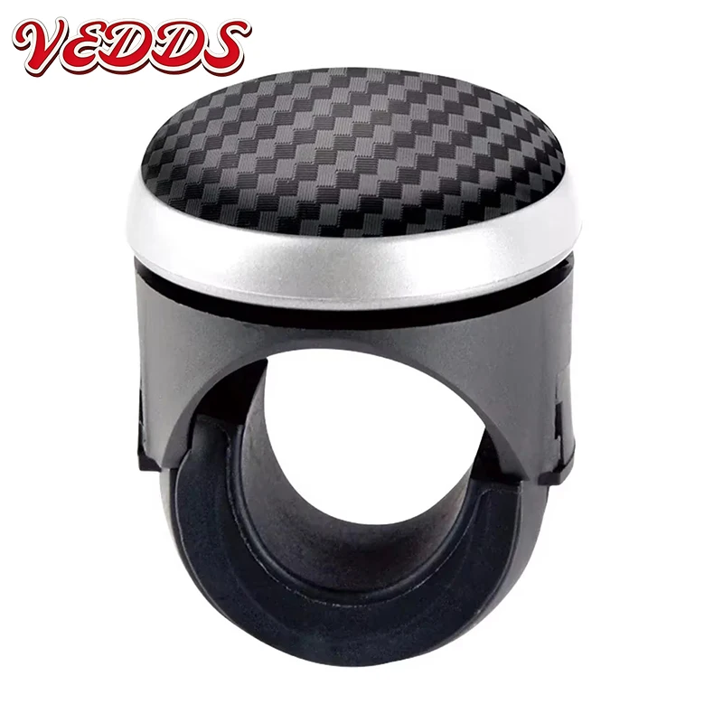 Car Steering Wheel Knob SIlicone Wheel Spinner Rotating Ball Shaped Bearing Power Handle One Hand Steering Boost Automobile Part