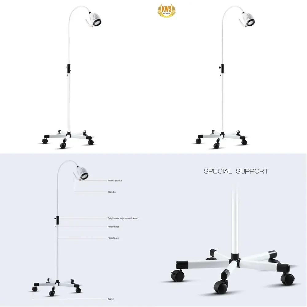 

KWS KD-2021W-1 21W LED Portable Lamp Class I Micro-Plastic General Surgery Gynecological Examination Electric