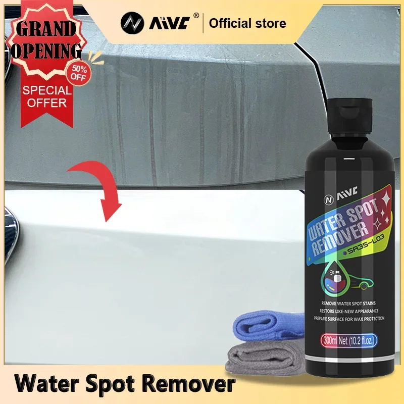 

AIVC Car Special Water Stain Remover, Strong Cleaning Paint, Glass, Mirror Stains And Water Scratches Car Wash Supplies