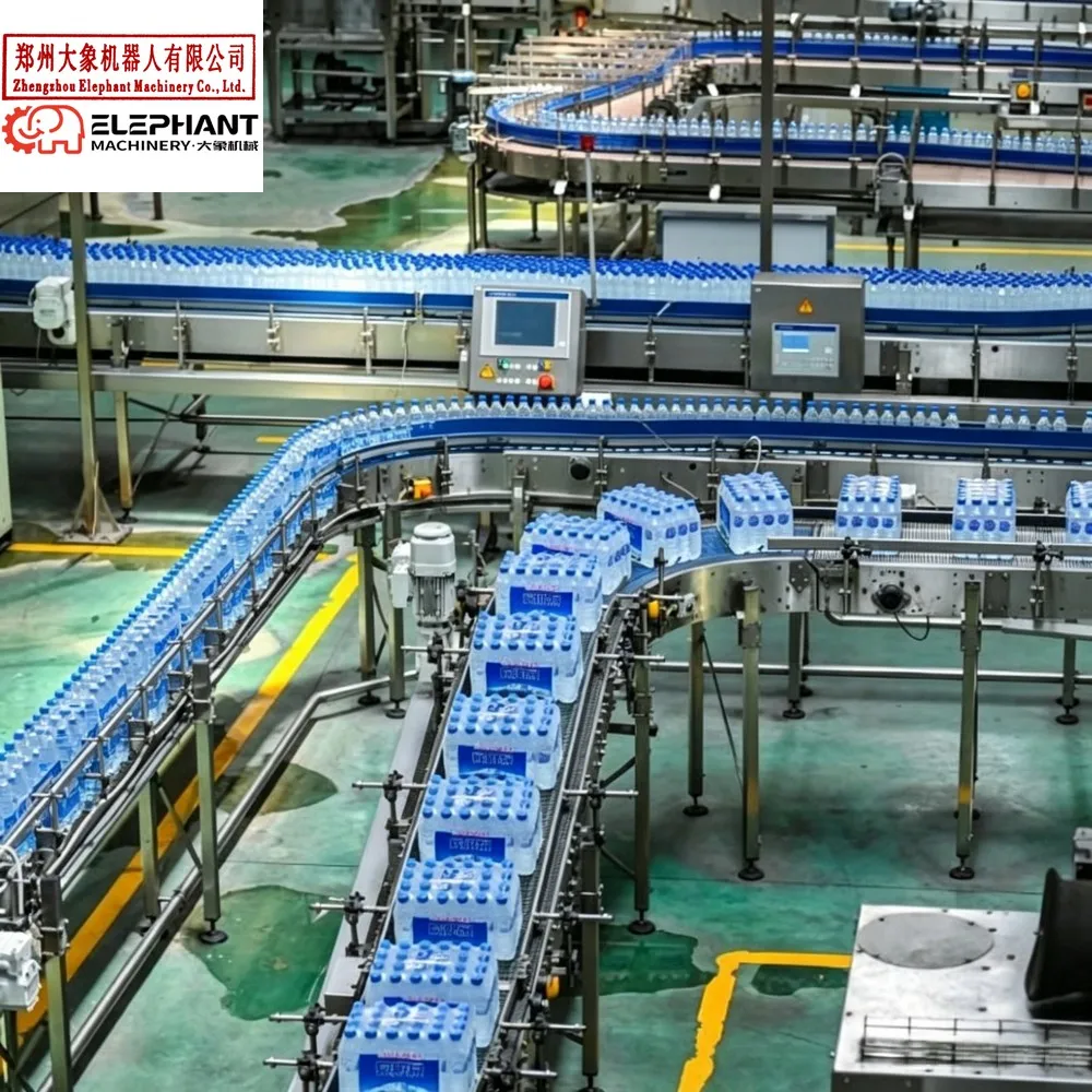 15000BPH High Precision Water Filling Machine 3-in-1 Monoblock for 500ml 750ml Drinking Water Line Water Bottle Filling Machine