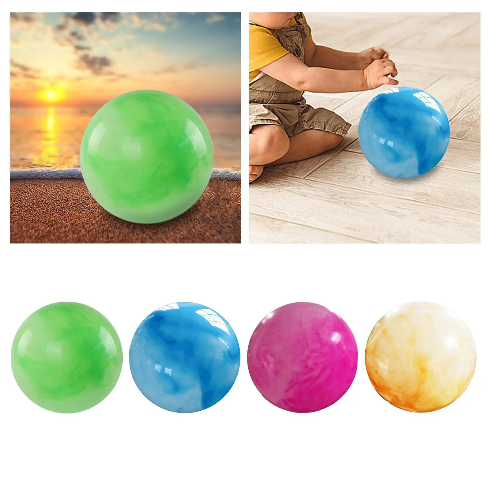 Ballon de plage gonflable coloré, accessoire de fête à la piscine, jeu d'eau d'été, pour les vacances à la maison