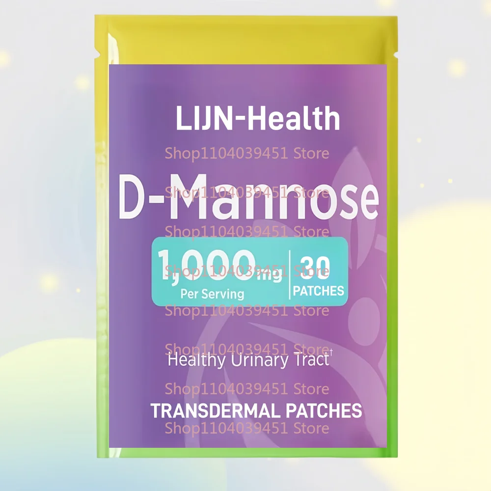 30 Patches D-Mannose Transdermal Patches – Assists & Maintains Healthy Urinary Tract