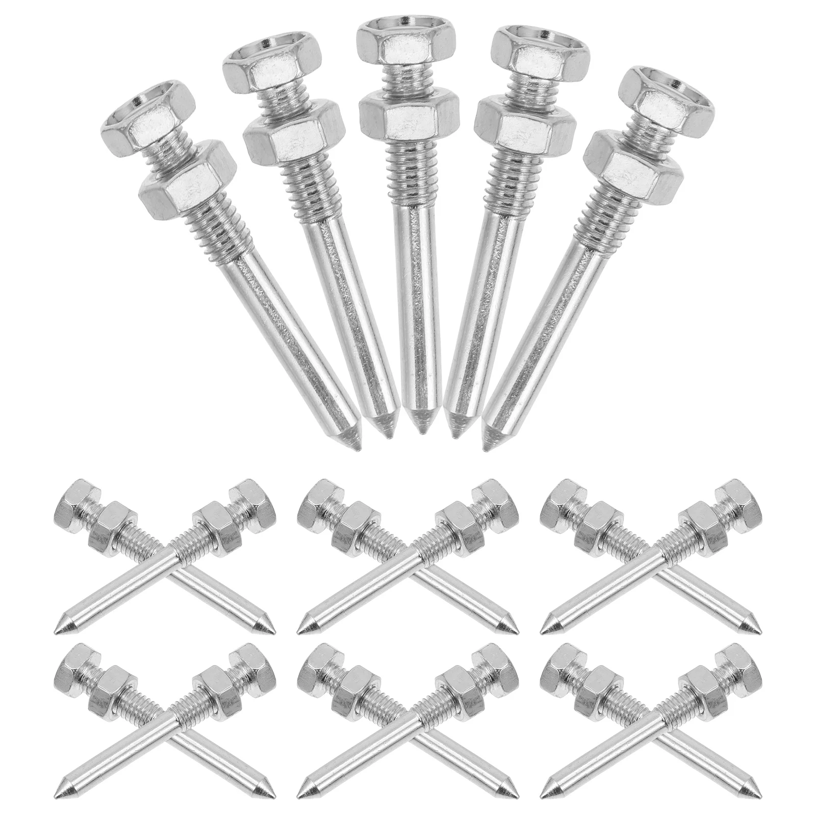 

20 Pcs Grass Nailed Shoes Aeration Tool Lawn Aerating Replacement Spikes for Aerator