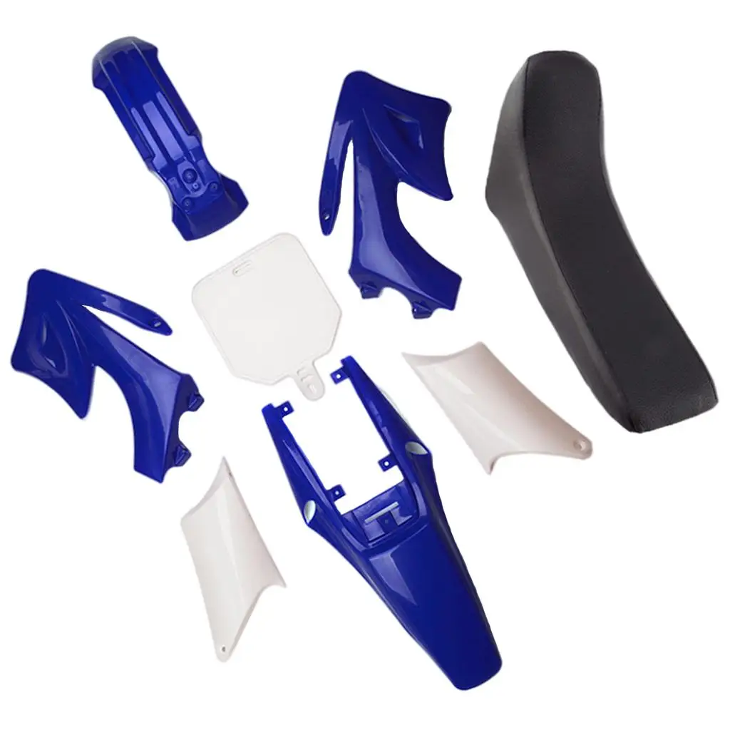 Fairing Fenders Seat Cushion Set Full Shell Motorcycle Side Panels Covers for 110cc 125cc SSR XR50 Adventure